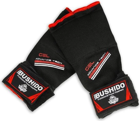 Gel boxing gloves DBX Bushido red – L/XL