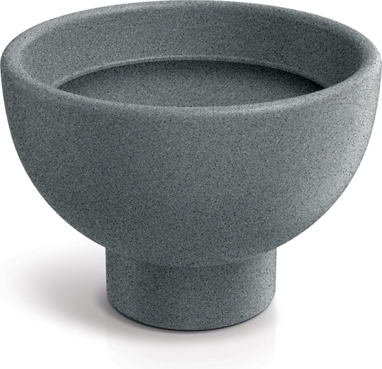 Pot de fleurs GANE 30 cm gris granit