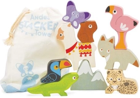Houten figuren van bergdieren van Le Toy Van