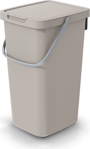 Waste Bin 25 l Light Brown SYSTEMA Q Collect
