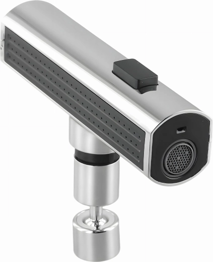 Embout pour robinet de cuisine avec aérateur et adaptateur – 3 modes de jet