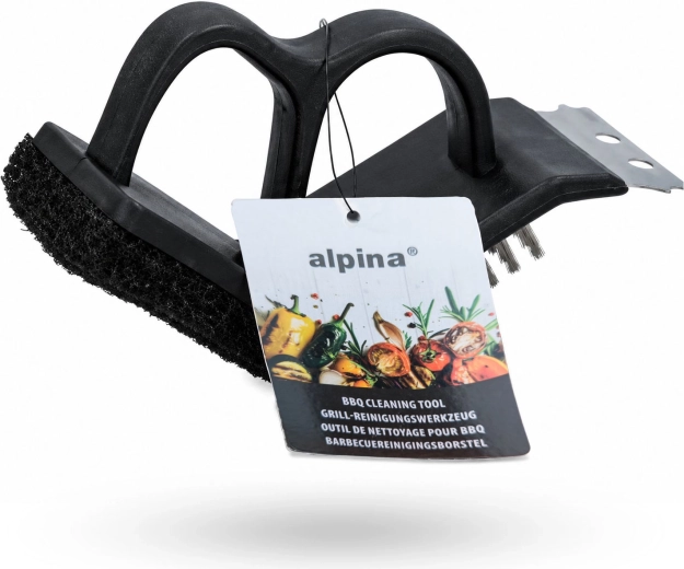 Grillreinigingsborstel 3-in-1