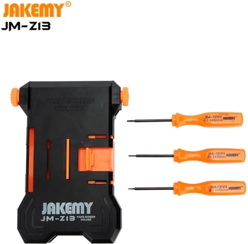 Jakemy service mounting holder for phone repair + screwdrivers - 1 piece