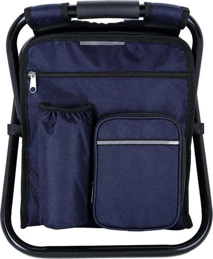 Klappbarer Angelstuhl mit Rucksack und Thermofach – 1 Stück