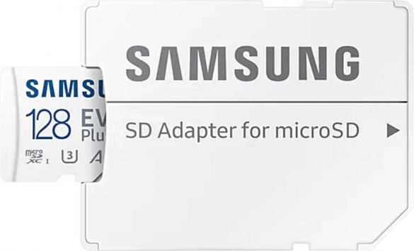 Samsung 128GB EVO Plus microSD Memory Card + Adapter