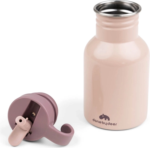 Bouteille en acier inoxydable Done by Deer Ozzo rose 350 ml