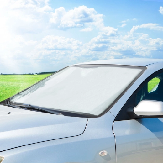 Zonnescherm voor de voorruit van de auto voor alle 4 seizoenen