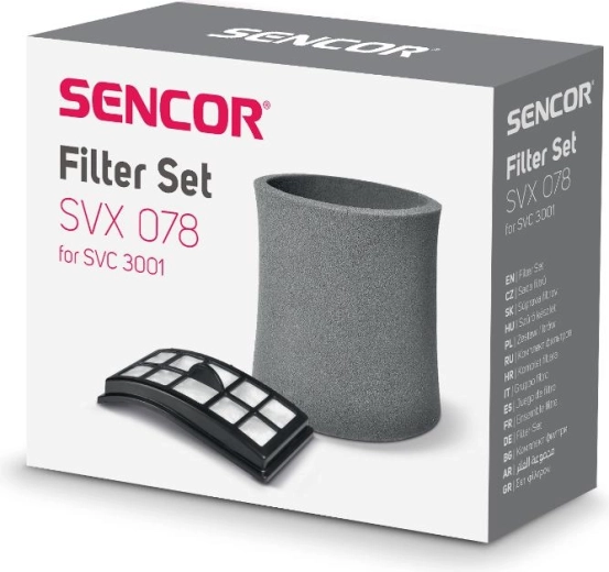 Sencor replacement filter set for SVC 3001
