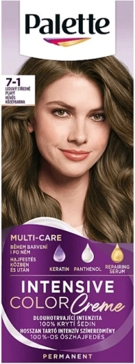 Palette Intensive Color Creme ijzig middendonker blond permanente haarverf 50 ml