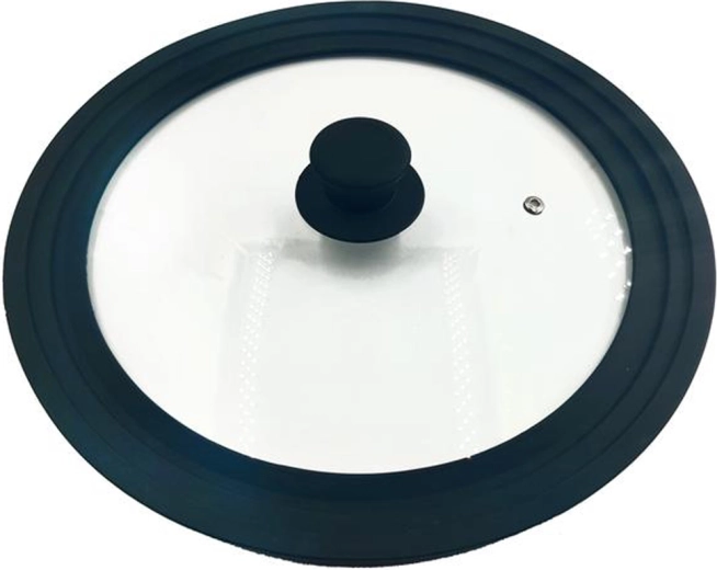 Universele deksel van gehard glas met stoomventiel 28–32 cm
