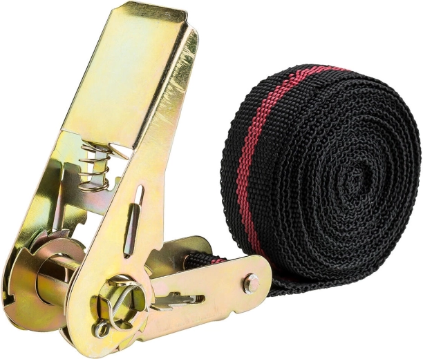 Sangle d’arrimage à cliquet 25 mm, longueur 5 m