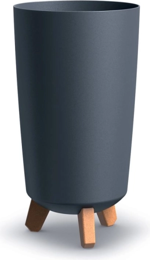 Gracia Tubus Slim Planter 19.5 cm anthracite