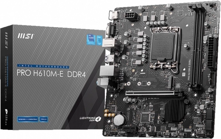 Solid Board PRO H610M-E s1700 DDR4 HDMI M.2 mATX