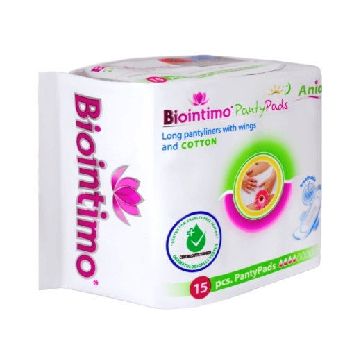 Biointimo Anion dames-inlegkruisjes voor elke dag met vleugels