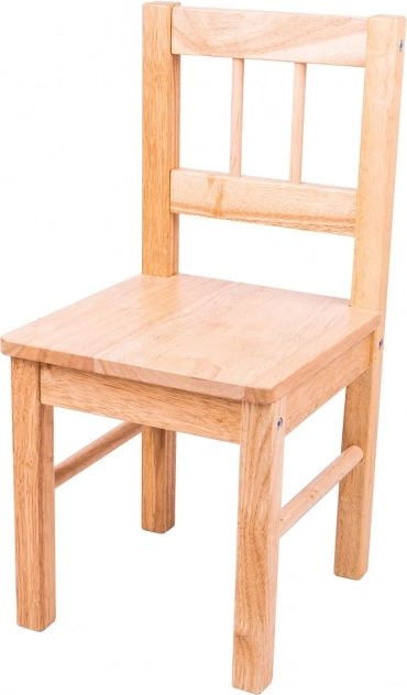 Wooden Chair for Children Natural Bigjigs Toys