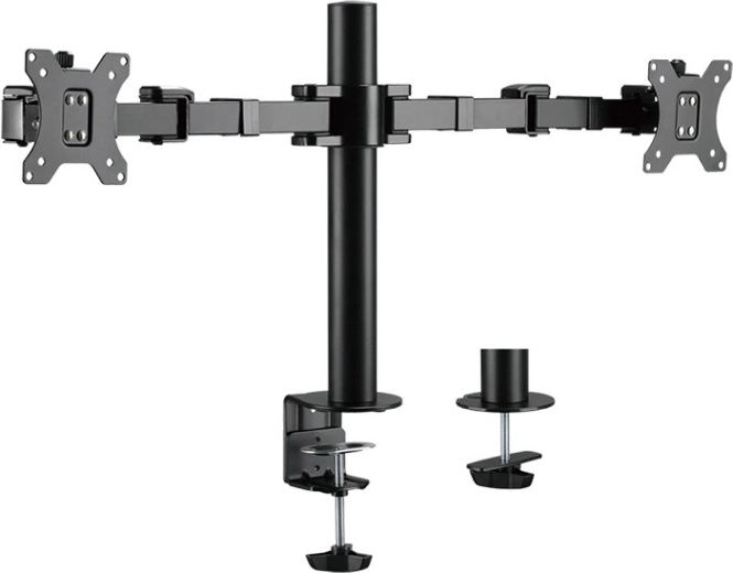 LogiLink bureaubeugel voor twee monitoren 17–32"