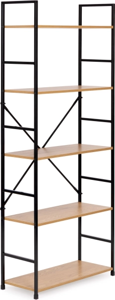 Moderne breite Holz-Bibliothek LOFT 5 Regale