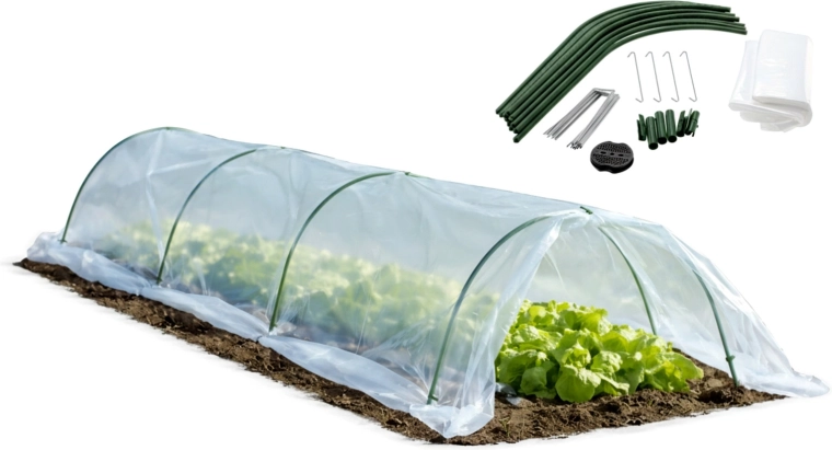 Mini garden greenhouse tunnel 1.8 × 10 m GARDENLINE