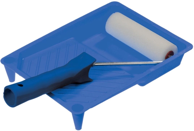 Painting set with tray and 5 cm roller