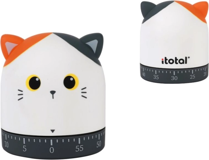 Küchenwecker weiße Katze