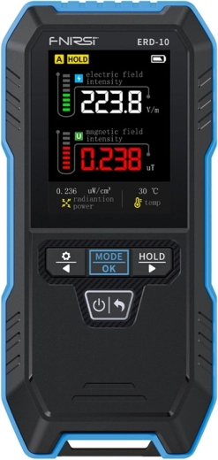 Fnirsi ERD-10 detector elektromagnetische straling 4-in-1