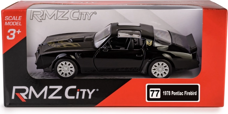 Die-cast car model Pontiac Firebird 1978 1:40 RMZ City – black