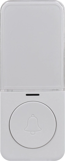 Solight draadloze drukknop voor deurbellen (learning code), wit