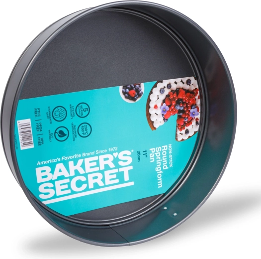 Baker's Secret Essential Line springvorm met roestvrijstalen sluiting 28 cm