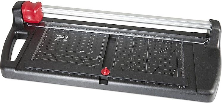 Roterende snijmachine M+R A4, kunststof, zwart