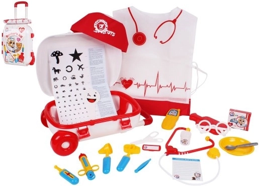 Doctor's Trolley Case with Accessories 21pcs