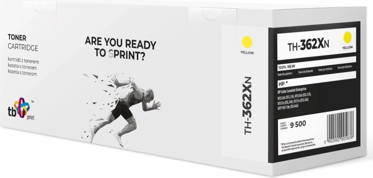 Gele toner voor HP Color LaserJet M552/M553/M577