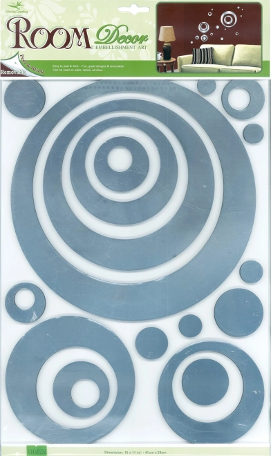 Silberne Aufkleber Kreise Small Foot