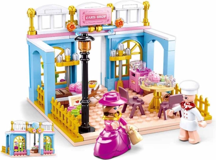 Bouwset Sluban Girl's Dream Village – historische bakkerij