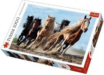 Puzzel 1000 stuks Galopperende paarden