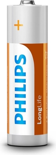 Batteries Philips LongLife AA 4 pcs