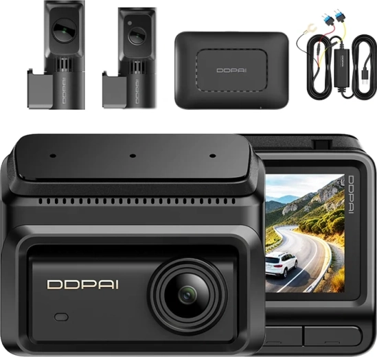 DdpaI Z90T 4G driekanaals dashcam