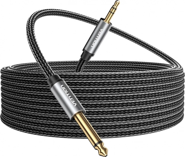 Audio Cable 3.5 mm to 6.35 mm Male Vention 5 m