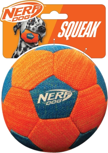 Nerf Dog quietschender Fußball für Hunde 12,7 cm