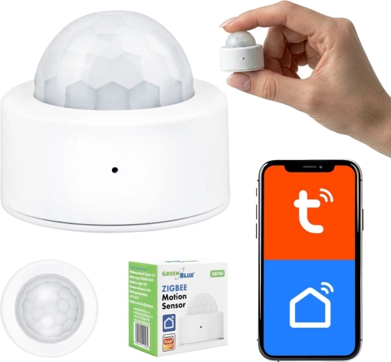Capteur de mouvement sans fil GreenBlue Tuya Zigbee GB740 - 1 pièce