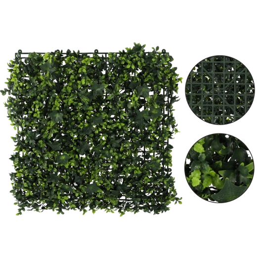 Plant wall panel with ivy 50 × 50 cm