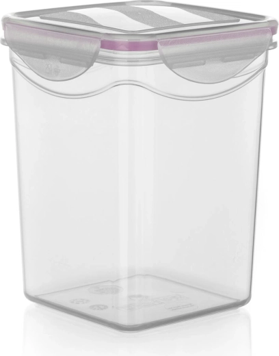 Hermetic Square Container LARA 1.8 l