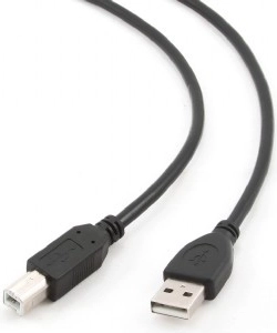 USB cable 2.0 AM–BM 1 m, black