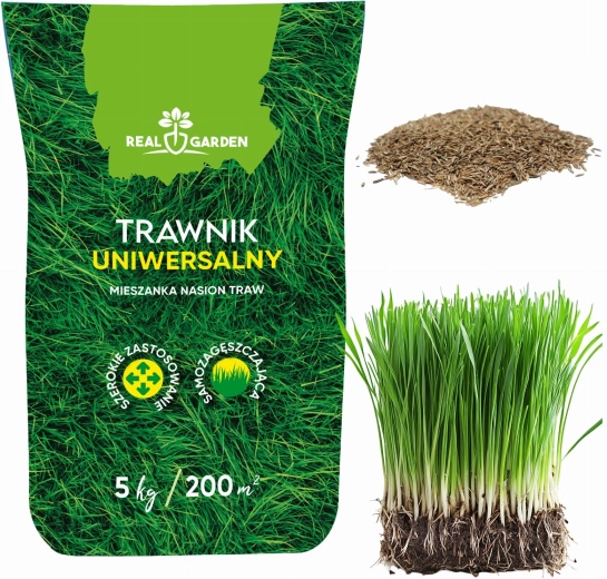 Universal durable grass seed mix for a dense lawn 5 kg / 200 m²