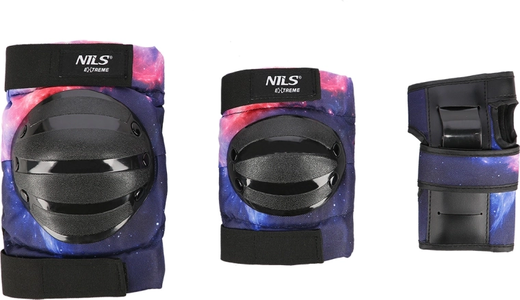 Ensemble de protections NILS Extreme pour les poignets, les coudes et les genoux – S