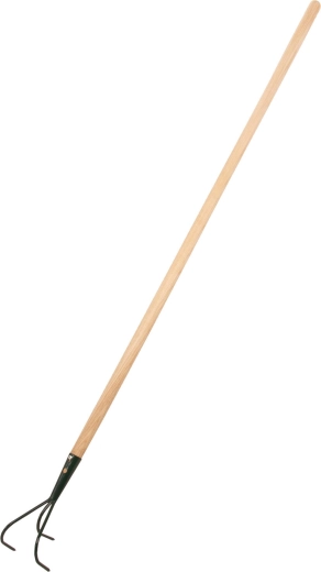 Professional soil cultivator with 3 tines and a 100 cm handle