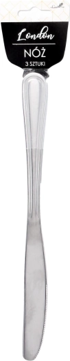 Ensemble de 3 couteaux London en acier inoxydable