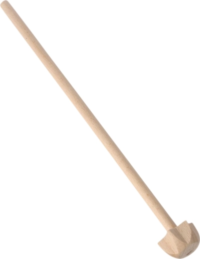 Medium wooden whisk