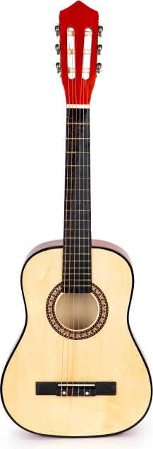 ECOTOYS Children's Acoustic Guitar, 6 strings, wooden
