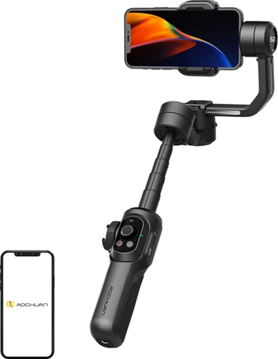 Stabilisateur AOCHUAN Smart S2 pour mobile (noir)