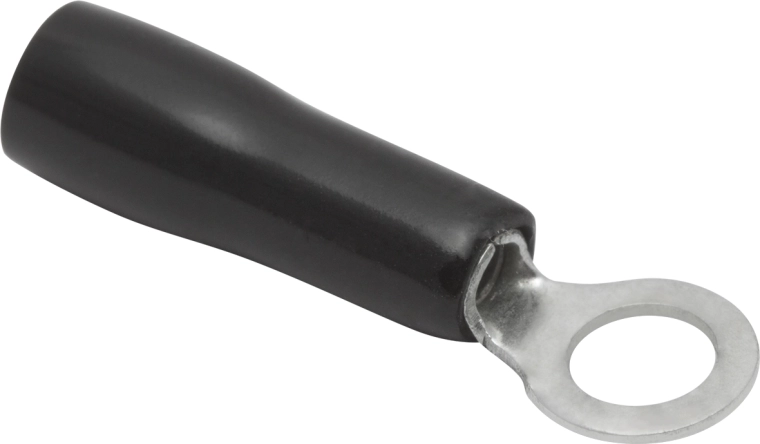 Cosse de câble isolée 4/2 mm noire